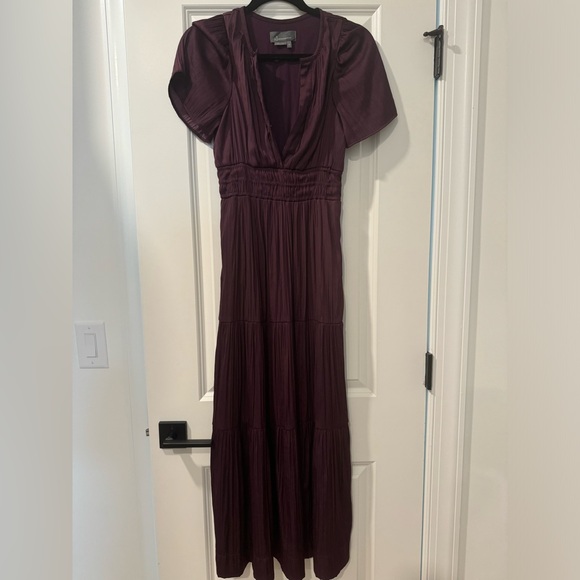 Dark Purple Maxi Dress by Anthropologie (XS) - Picture 2 of 4